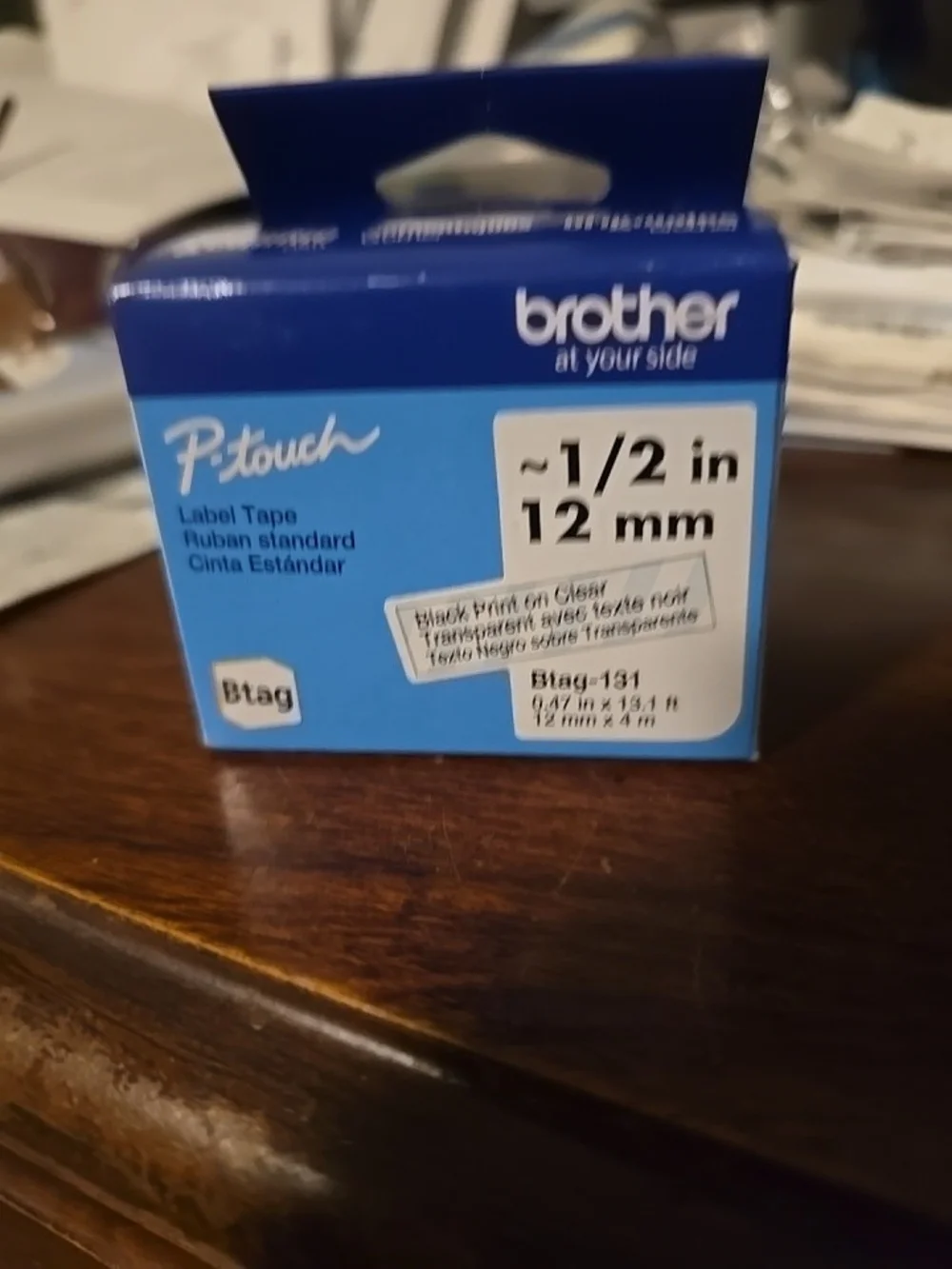 Brother P-touch Label Tape, 2 Boxes